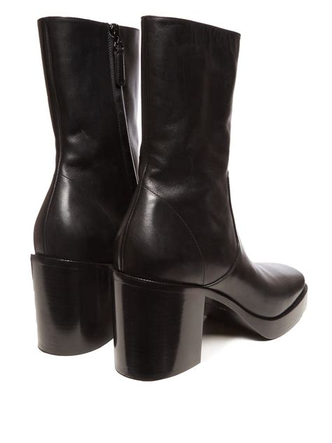 balenciaga platform boots